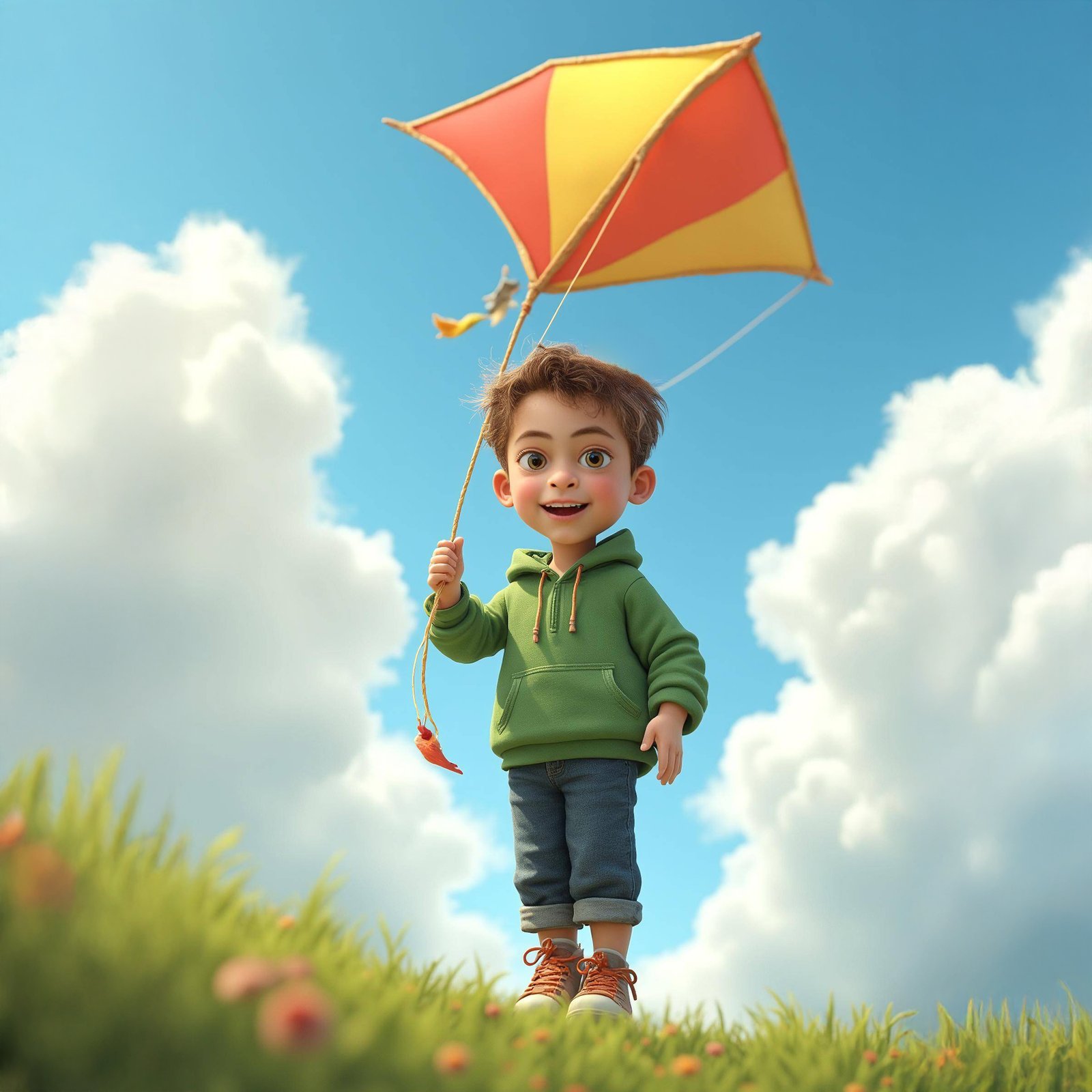 Cartoon Kite